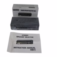 Speco SSB-5 Stereo Speaker Selector w/Headphone Jack New-Old-Stock 90-Day Warranty