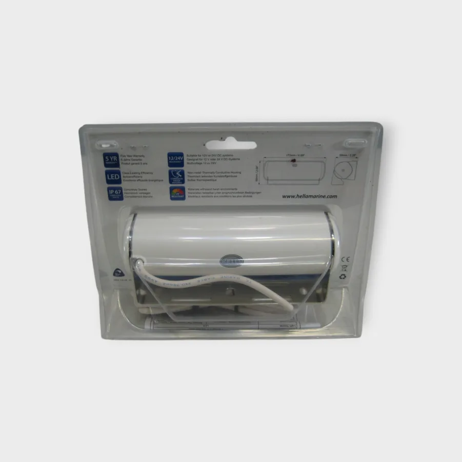 Hella Marine 980950051 LED Dual Color Floodlight White Red 12/24 Volts DC NEW - Image 3