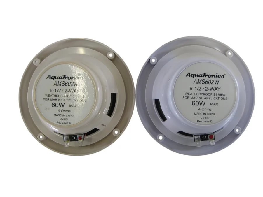 Aquatronics AMS602W 6 1/2'' 2-Way Weatherproof 60 Watt Speakers New-Old-Stock 90-Day Warranty - Image 5