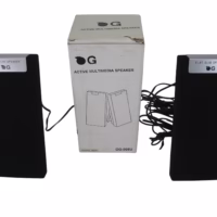 OG OG-008U Active Multimedia Flat Slim Speakers (Black) New-Old-Stock 90-Day Warranty