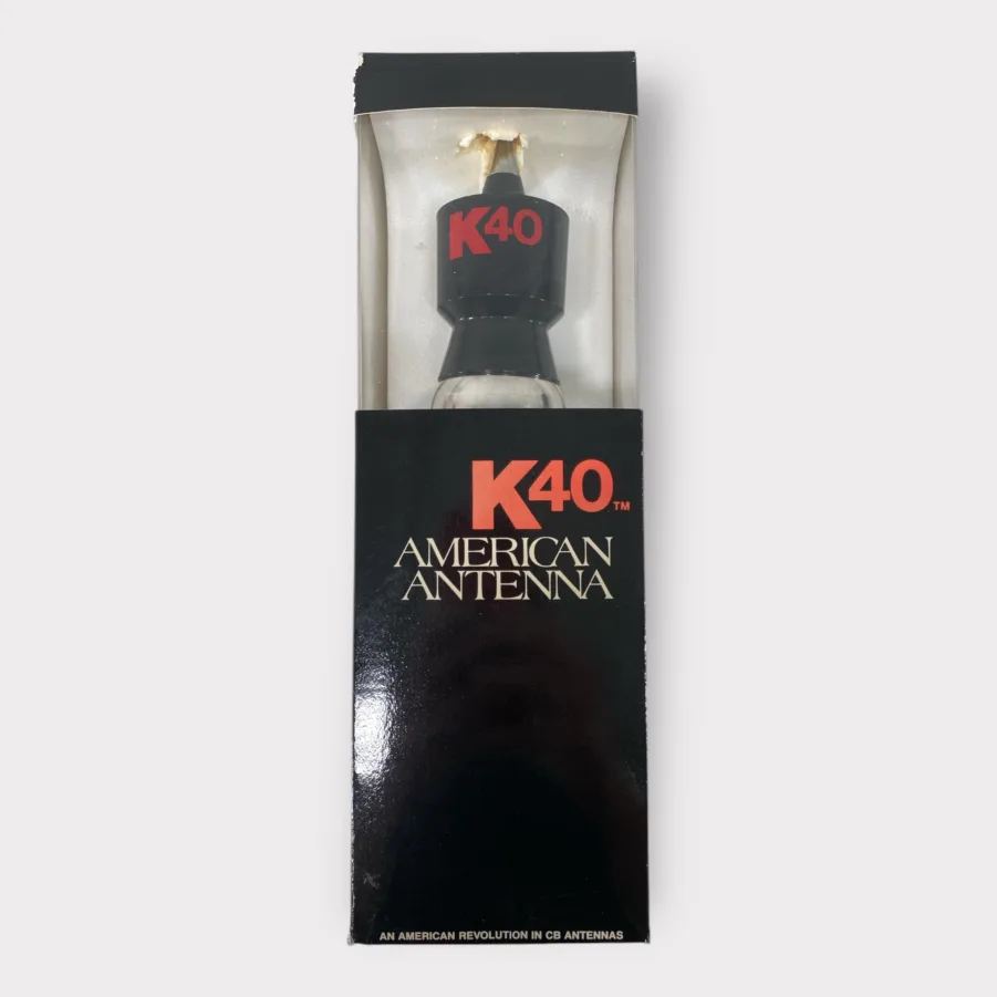 American Antenna K40 Base Load CB Antenna W/O Stainless Steel Whip **New-Open Box**