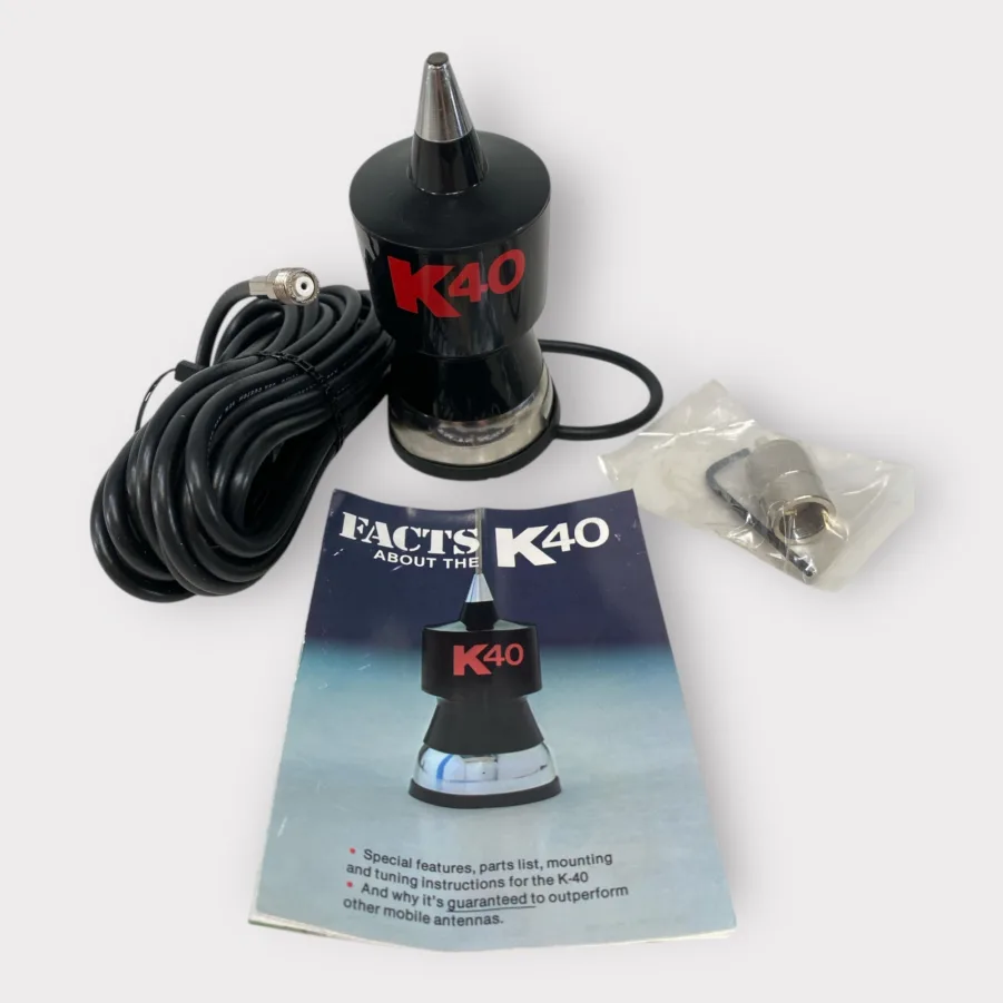 American Antenna K40 Base Load CB Antenna W/O Stainless Steel Whip **New-Open Box** - Image 2