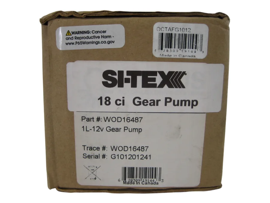 Octopus G1012 Hydraulic Reversible Pump f/Autopilot 12V 1.0 LPM New-Old-Stock 90-Day Warranty - Image 6