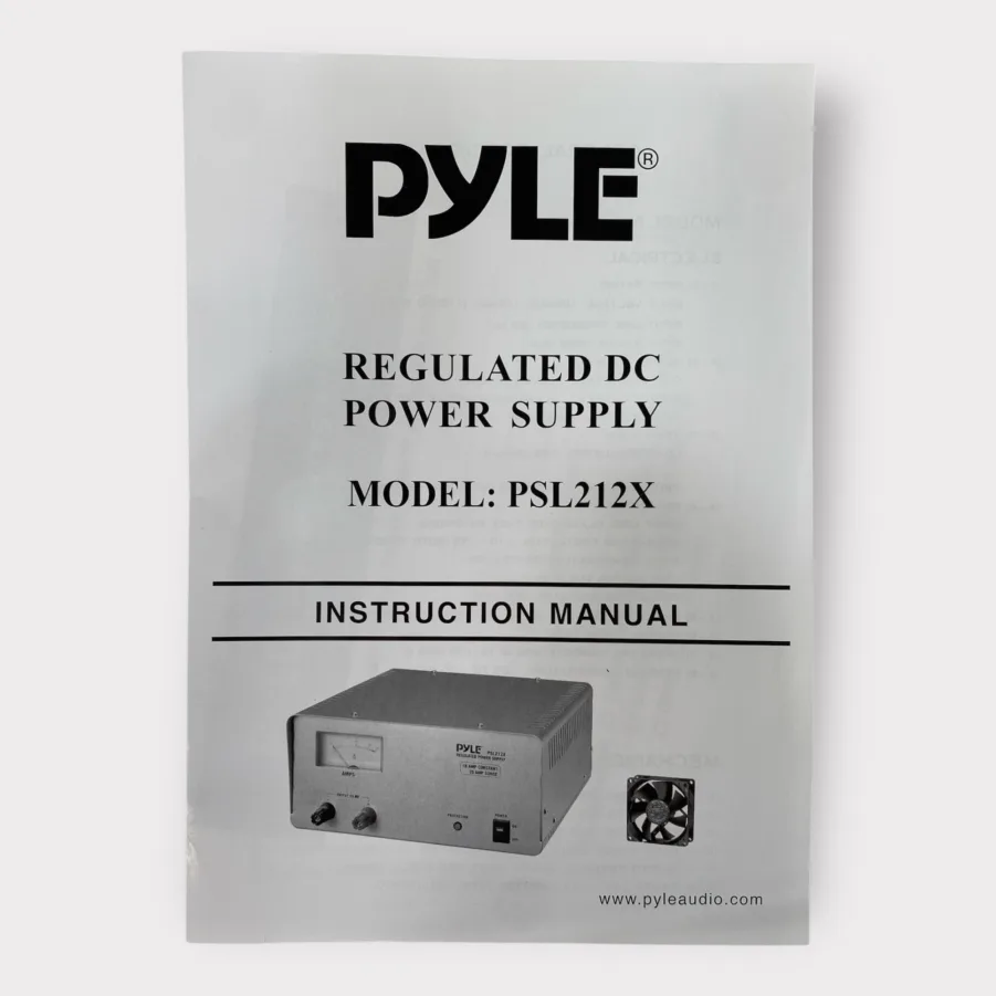 Pyle PSL212X 115VAC/ 13.8VDC 18 Amp Power Supply - 450 Watts **New** - Image 7