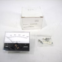 Modutec 3W1-DVV-050-NL-U Panel Meter 0-50 Volts DC 2.5" Analog Gauge NEW