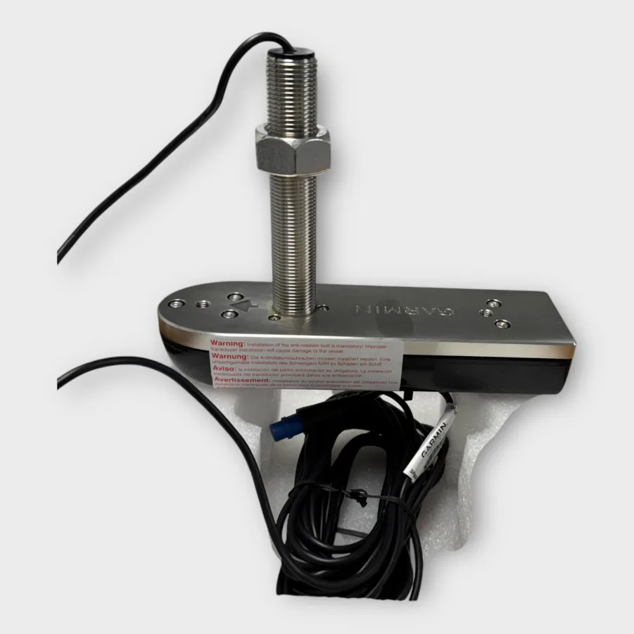 Garmin GT21-TH SS Thru-Hull Transducer ClearVu CHIRP - NEW 260/455 + 50/200kHz