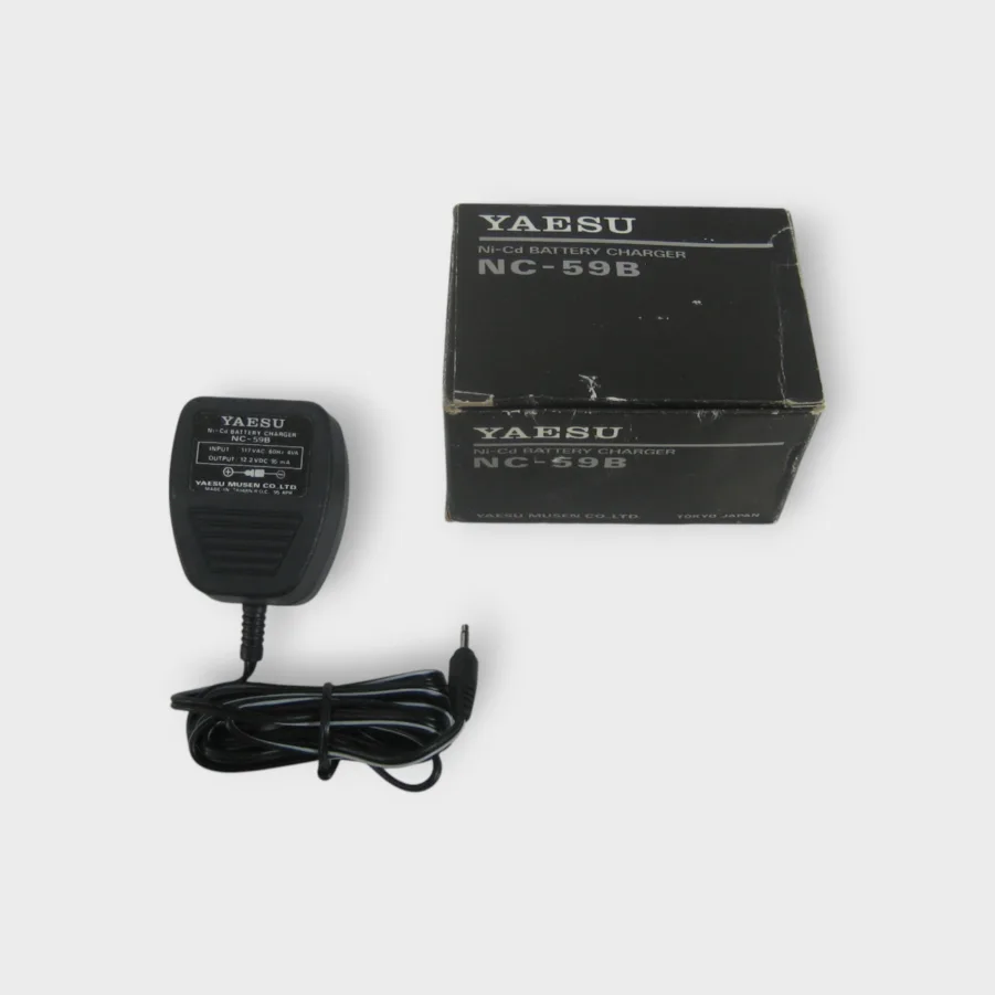 Yaesu NC-59B Ni-Cd Battery Charger For Handheld Radio Wall Plug AC Adapter NEW