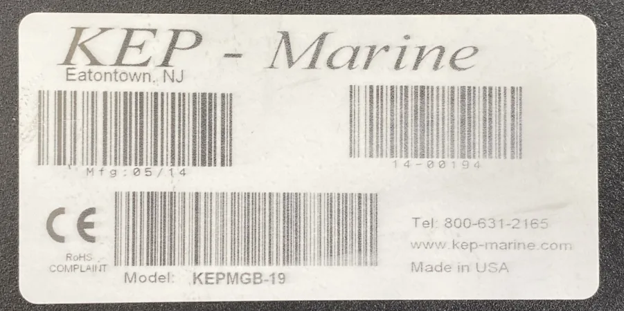 19" Glass Bridge KEP Marine KEPMGB-19 Tested Good! - Image 10