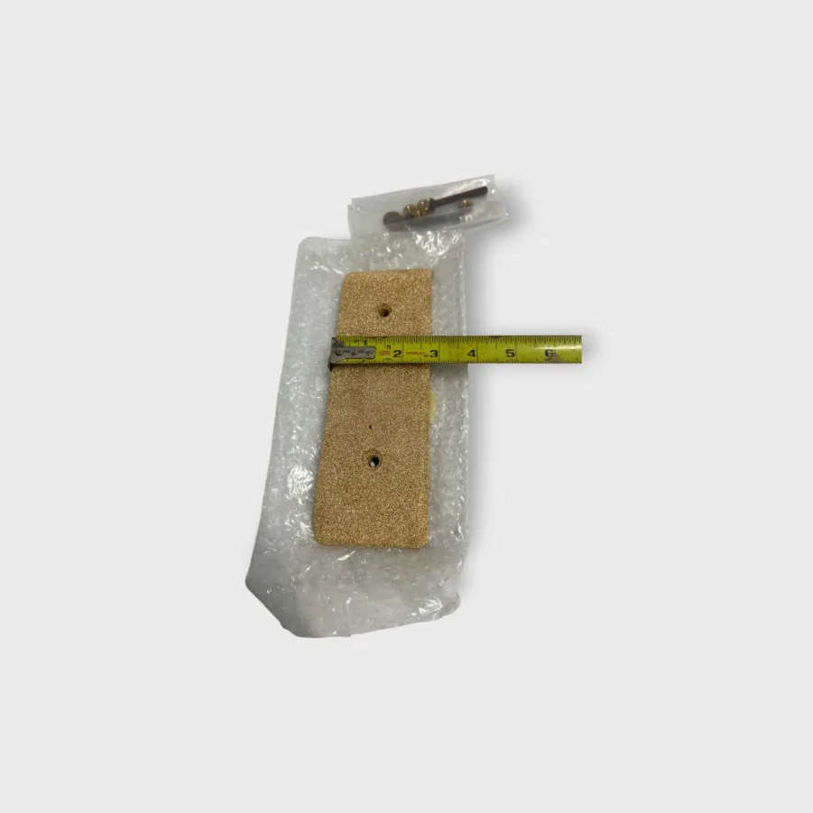 D Lilly DLP-8 Porous Bronze Ground Pad Dyna Plate 8.5"x2.75" Replaces Guest 4008 - Image 5