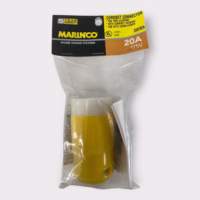 Marinco 205CRCN Locking Blade Female Shore Power Connector 20A/125VAC **New**