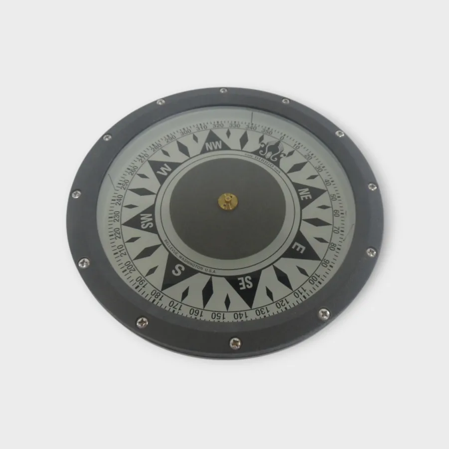 Dirigo 6″ Binnacle Compass Tested Good Cond.