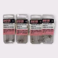 Ancor 522122 12V Festoon End Caps Bulb 10W / 0.74A - White **Lot of 8**