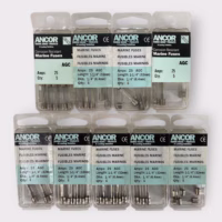 Ancor 601250 Marine Grade AGC Glass Fuses - 25A **Lot of 45**