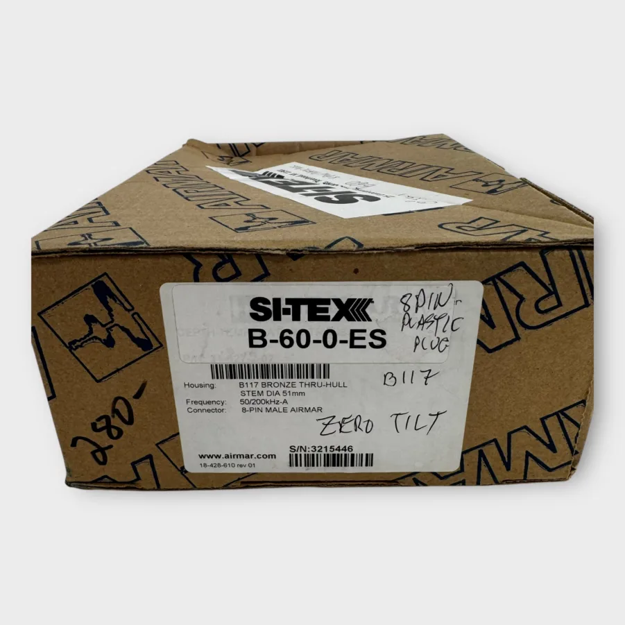 Sitex B60-0-ES Thru-Hull 0 Degree Transducer for ES502 and EC-series - *NEW* - Image 2