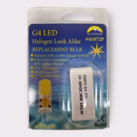 Scandvik 41072P G4 Warm White COB LED Replacement Bulb 10-30VDC **Lot of 2**