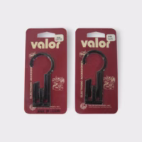 Valor Enterprises VA-MH4 CB Radio Microphone Buddy Hook Black Hanger QTY 2 NEW