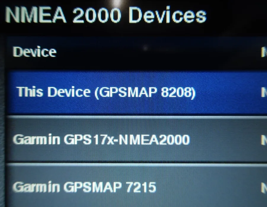Garmin GPSMap 8208 Touchscreen 8” MFD Display Tested Updated -Excellent Cond- - Image 6