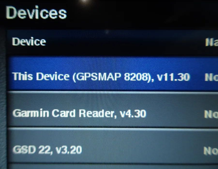 Garmin GPSMap 8208 Touchscreen 8” MFD Display Tested Updated -Excellent Cond- - Image 5