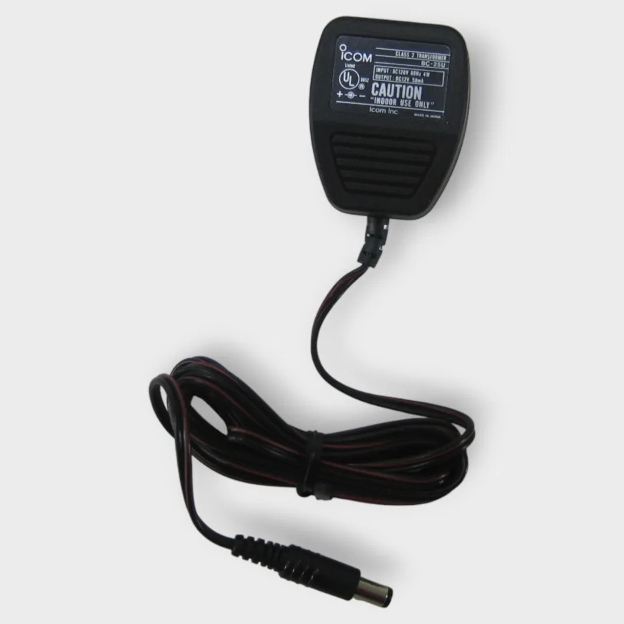 Icom BC-25U Wall Charger Class 2 Transformer Power Supply Cord Cable NEW - Image 3