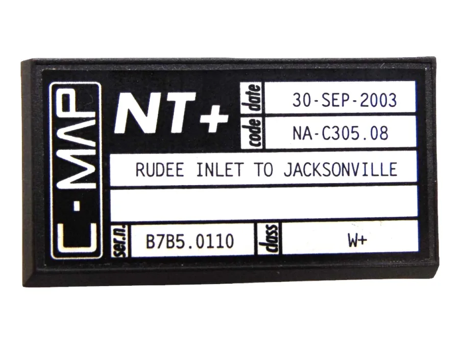 C-Map C-Card NT+ "Rudee Inlet to Jacksonville" NA-305.08 30 - SEP 2003 - Tested - Free US Shipping