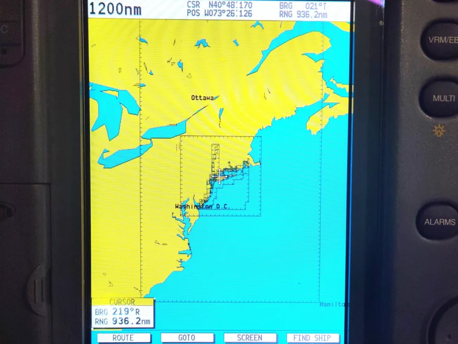 C-Map C-Card NT+ "Narragansett Bay to Cape May" M-NA-C303.04 / 22 APR 2002 -Great Condition/Tested- - Image 5