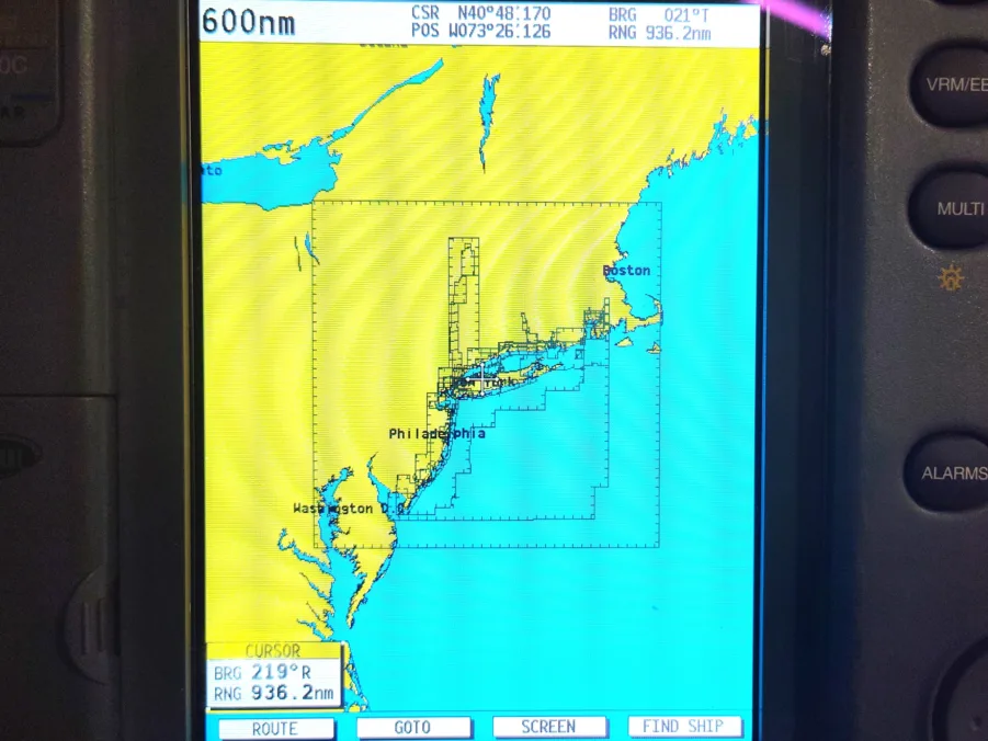 C-Map C-Card NT+ "Narragansett Bay to Cape May" M-NA-C303.04 / 22 APR 2002 -Great Condition/Tested- - Image 6