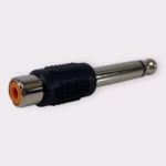 RCA Female To 1/4" Male Mono Audio Converter Adapter **Lot of 13** - Image 3