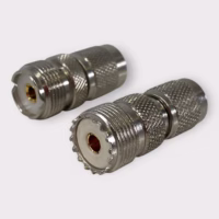 TNC Male To UHF Female Coaxial Connector Adapter **Lot of 2**