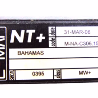 C-Map C-Card NT+ "Bahamas" M-NA-C306.15 - 31 MAR 2008 - Great Condition - Tested - Free US Shipping