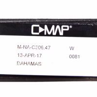 C-Map C-Card "Bahamas" M-NA-C306.47 - 13 APR 2017 - Great Conditon - Tested - Free US Shipping