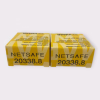 Vimar Eikon 20338.8 RJ45 Cat5e Netsafe UTP Outlet - Grey **Lot of 2**