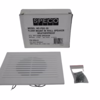 Speco FSG-35 3.5'' Flush Mount In-Wall Weatherproof Speaker (White) New-Old-Stock 90-Day Warranty
