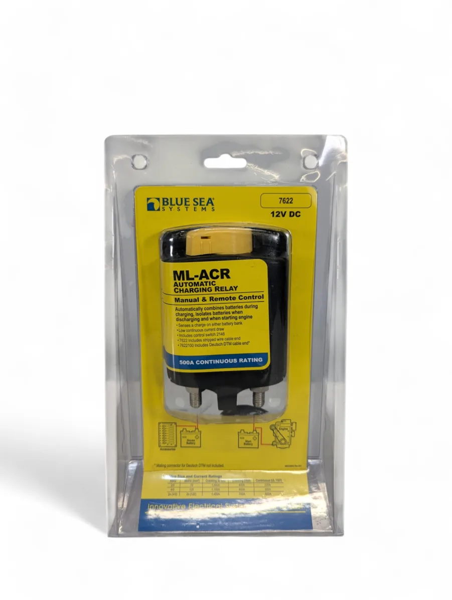 Blue Sea Systems ML-ACR Automatic Charging Relay 7622 - 12V DC 500A