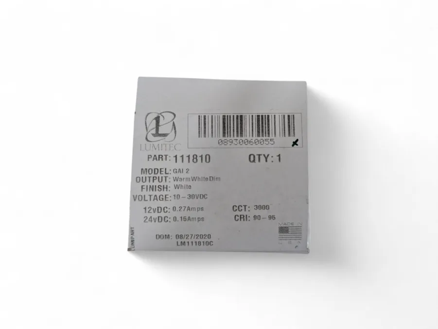 Lumitec GAI2 General Area Illumination2 Positionable Light Warm White 111810 - Image 2