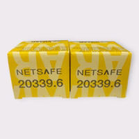 Vimar Eikon 20339.6 RJ45 Cat6 Netsafe UTP110 Outlet - Grey **Lot of 2**