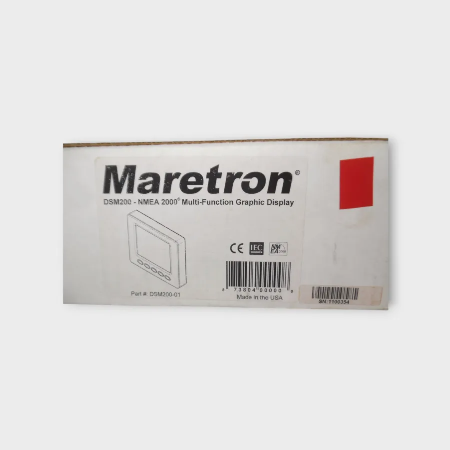 Maretron - DSM200 - NMEA2000 Multi-Function Graphic Display - Showroom Model - Image 7