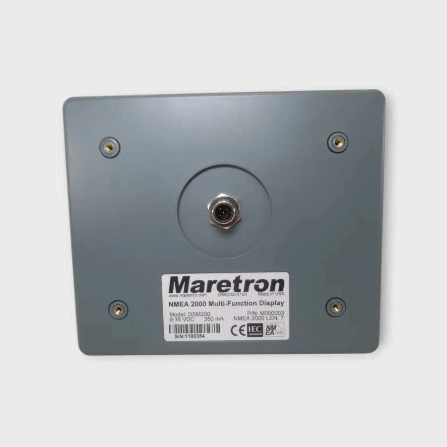Maretron - DSM200 - NMEA2000 Multi-Function Graphic Display - Showroom Model - Image 4