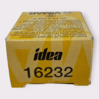 Vimar Idea 16232 US/EU Socket Outlet 250VAC / 15A - Grey **New**