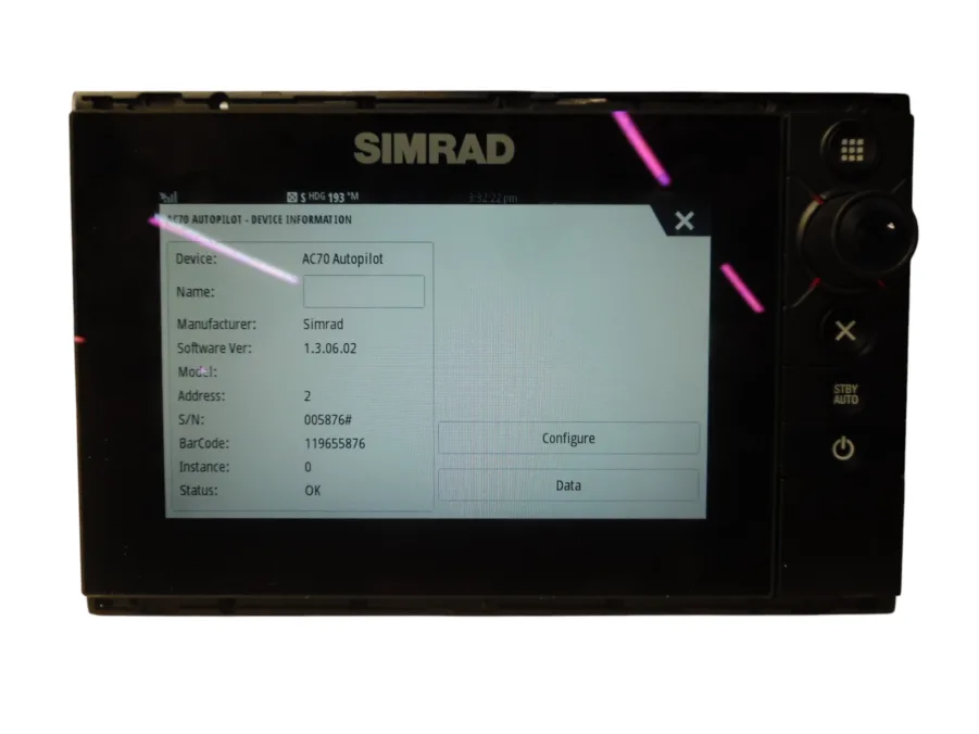 Simrad AC70 Autopilot Computer 000-10186-001 F/ AP70 & AP80 - Image 8