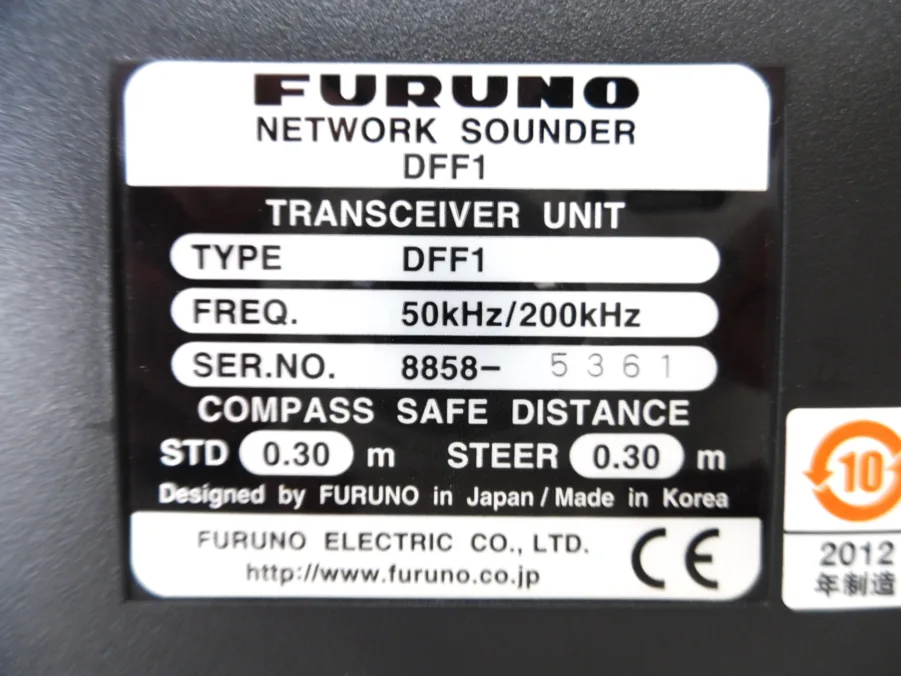 Furuno DFF1 ~ Network Sounder Module with Cables *Tested/Updated* - Image 9