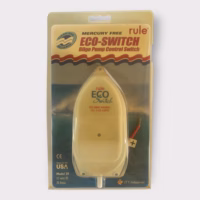 Rule Industries Model 39 Eco-Switch Bilge Pump Control Switch 12VDC/20A **New**