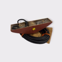 Radarsonics Bronze Keel Mount Transducer Model 500-50khz - 600w - *NEW*