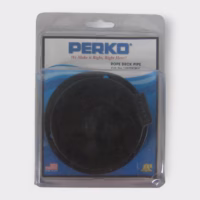 Perko 1057DP0BLK Rope Deck Pipe High Impact Black Plastic For 7/8" Rope NEW