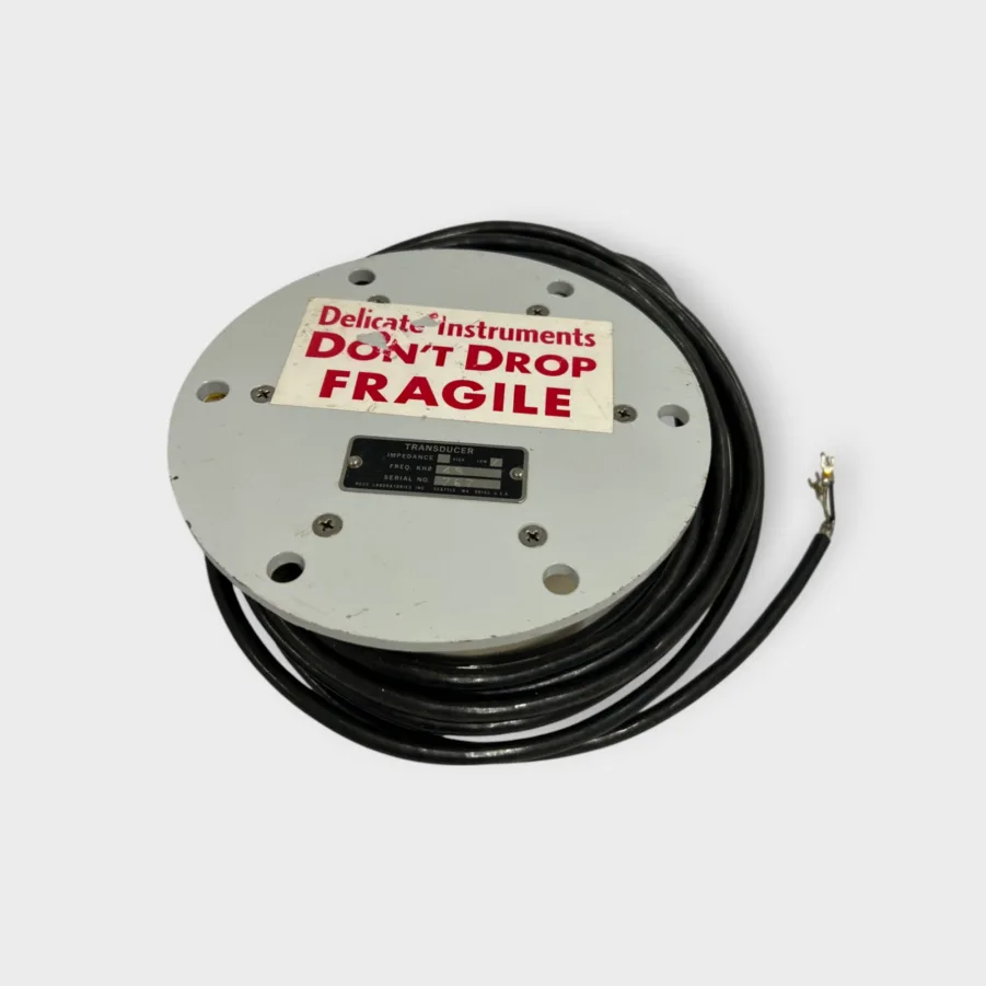 Ross Laboratories Inc 49khz 50khz Low Impedance Transducer for Survey *NEW*