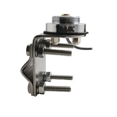 Tram Connector Tram 1249 Stainless Steel NMO Mirror Mount UHF/PL-259 Connector **New ...