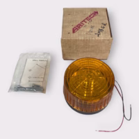 Aritech Amber Strobe Light 10-16 VDC .35 Amps 70 Flashes Per Minute NEW