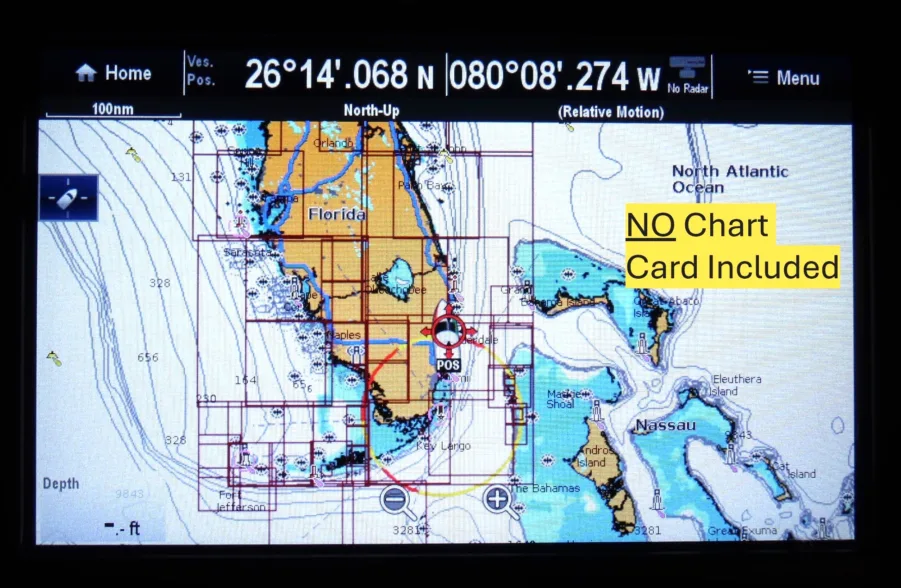 Raymarine e7 HybridTouch MFD - 7" Touchscreen with Sun Cover - E62354 - Good Condition *TESTED!* - Image 9