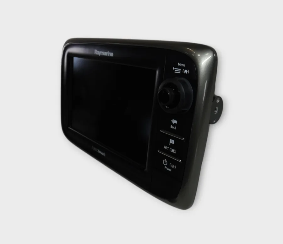 Raymarine e7 HybridTouch MFD - 7" Touchscreen with Sun Cover - E62354 - Good Condition *TESTED!* - Image 4