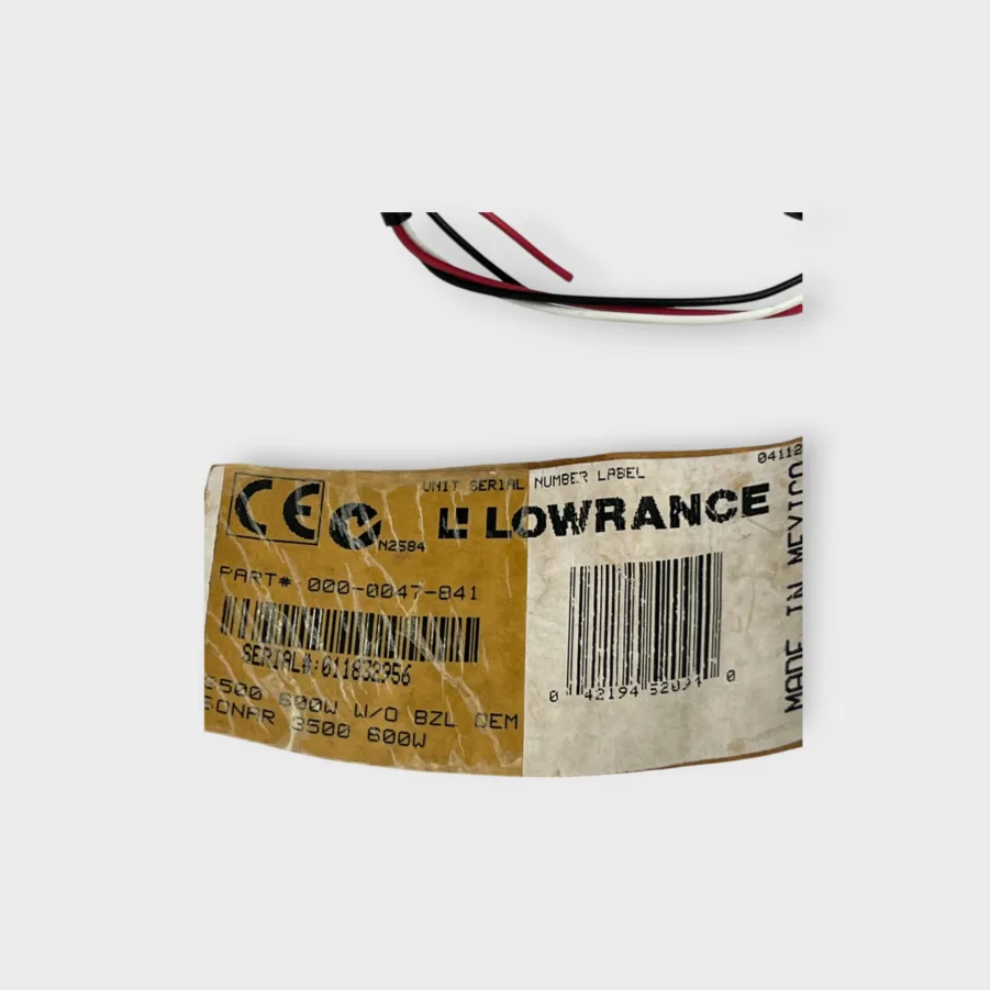 Lowrance 3500 2-3/8" 192khz Depth Instrument Meter Display - *NEW OLD STOCK* - Image 5