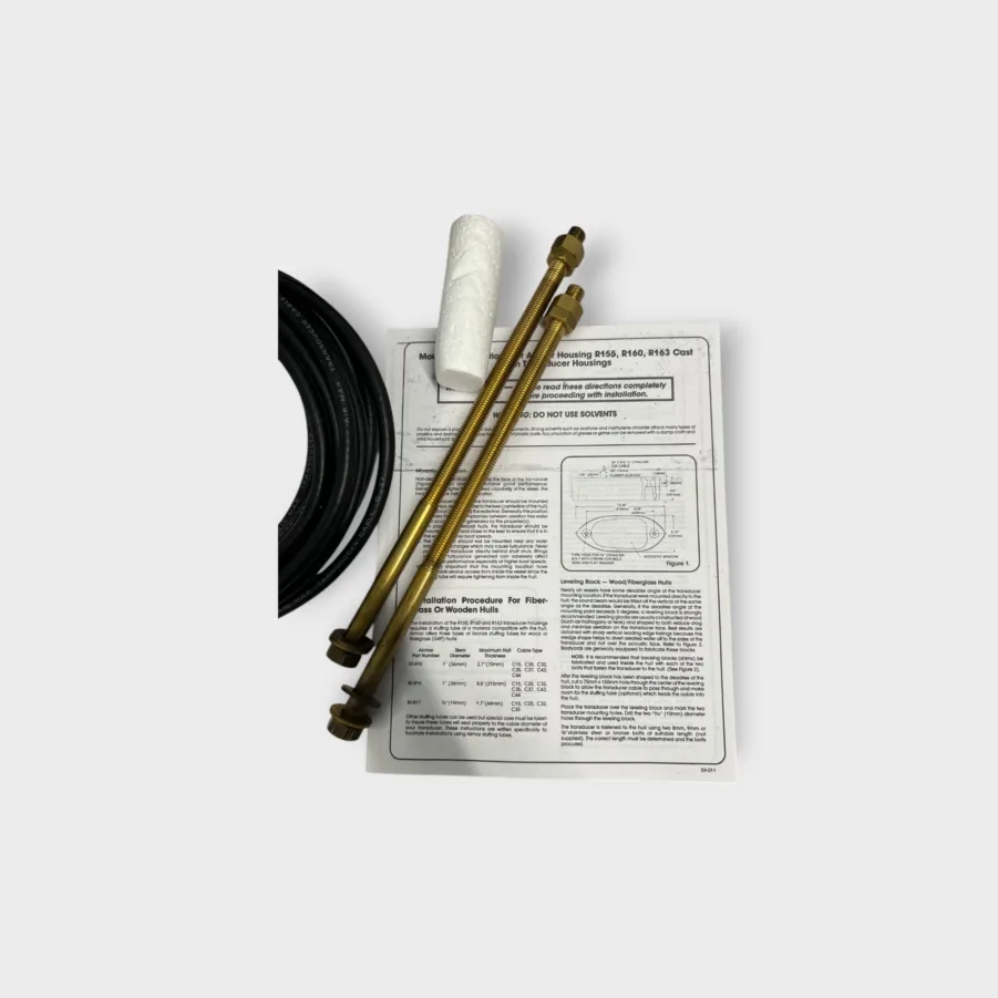 Koden/Airmar TD-401 40khz 1kw 1000w External Mount Transducer *NEW OLD STOCK* - Image 3